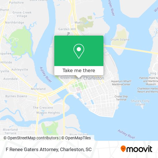 F Renee Gaters Attorney map