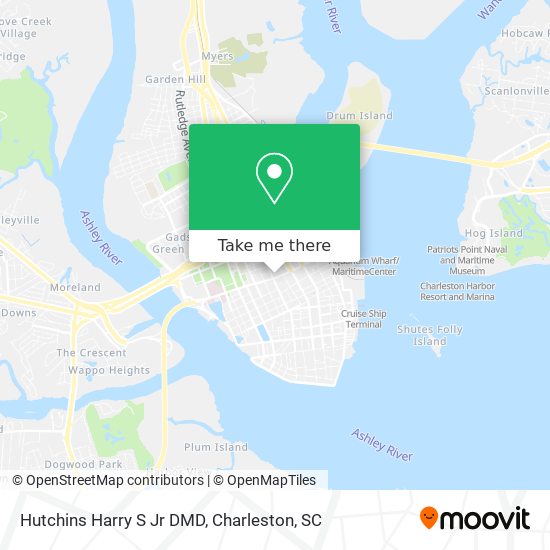 Mapa de Hutchins Harry S Jr DMD