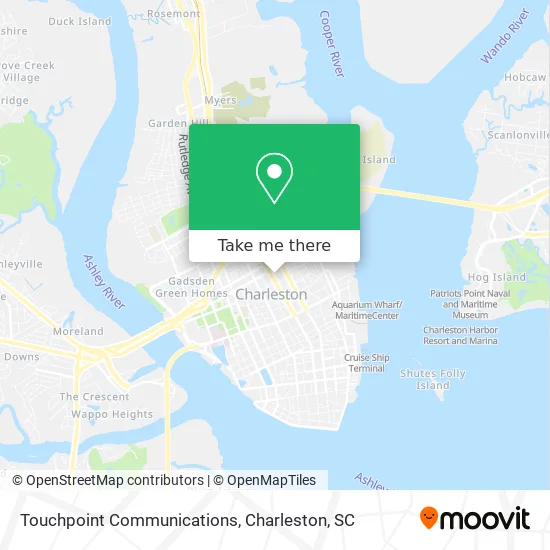 Touchpoint Communications map