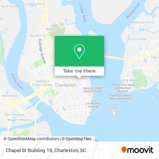 Chapel St Building 18 map