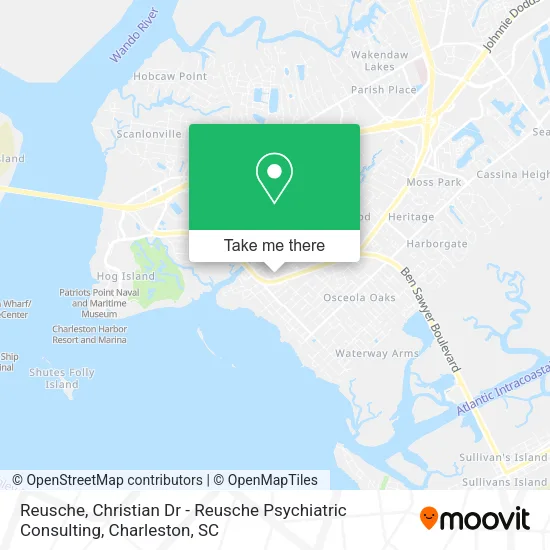 Mapa de Reusche, Christian Dr - Reusche Psychiatric Consulting