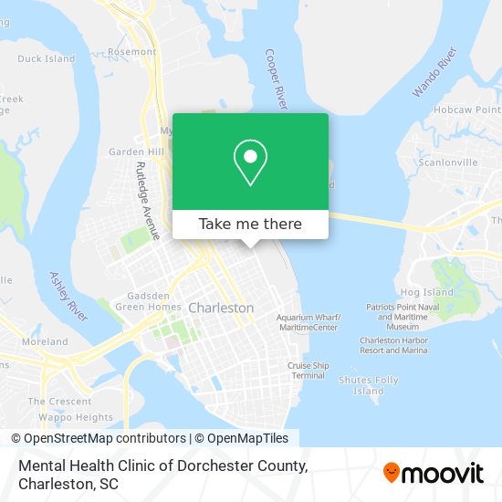 Mental Health Clinic of Dorchester County map
