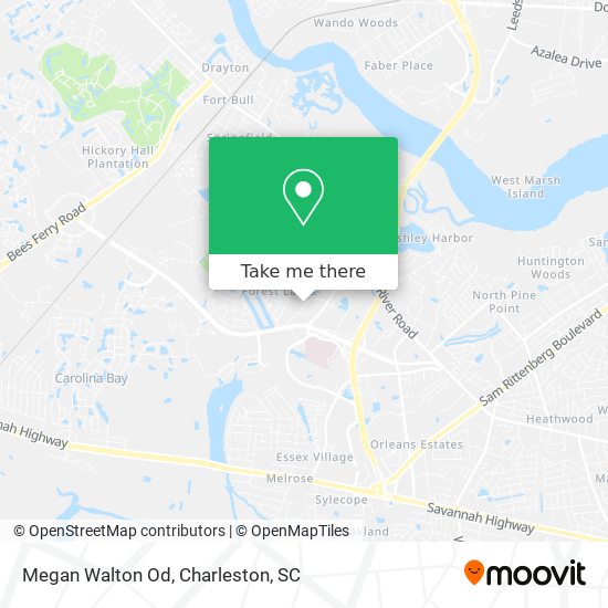 Megan Walton Od map