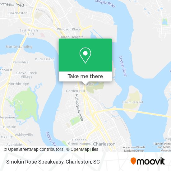 Mapa de Smokin Rose Speakeasy
