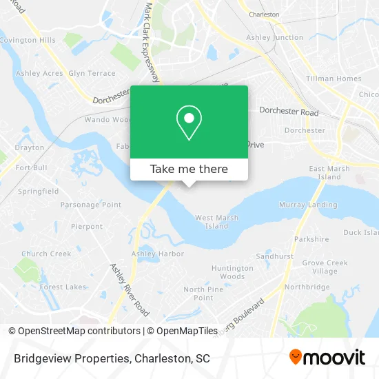 Bridgeview Properties map