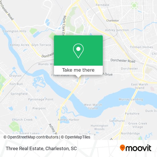 Mapa de Three Real Estate