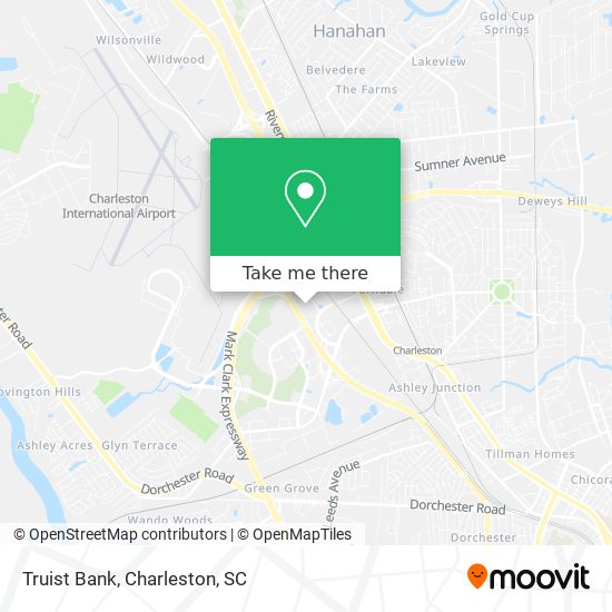 Mapa de Truist Bank