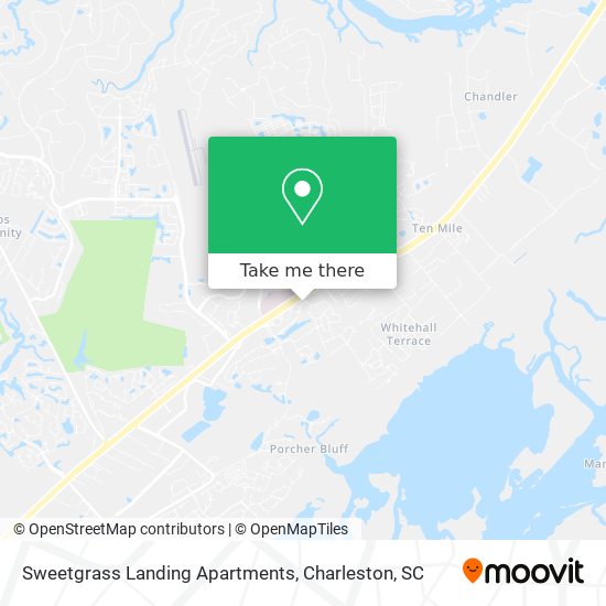 Mapa de Sweetgrass Landing Apartments