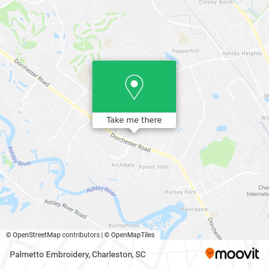 Palmetto Embroidery map
