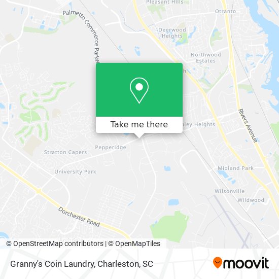 Mapa de Granny's Coin Laundry