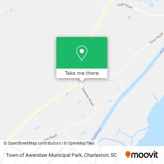 Mapa de Town of Awendaw Municipal Park