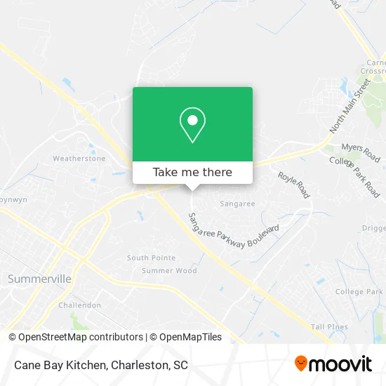 Cane Bay Kitchen map