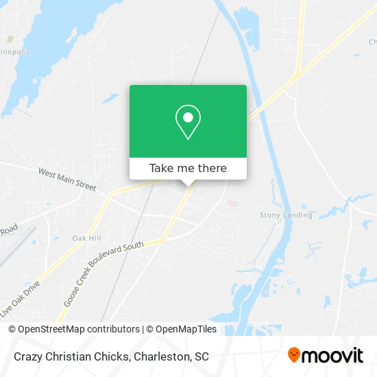 Crazy Christian Chicks map