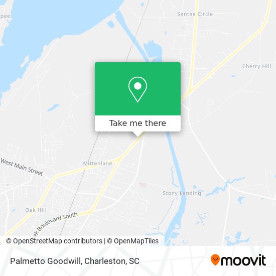 Mapa de Palmetto Goodwill