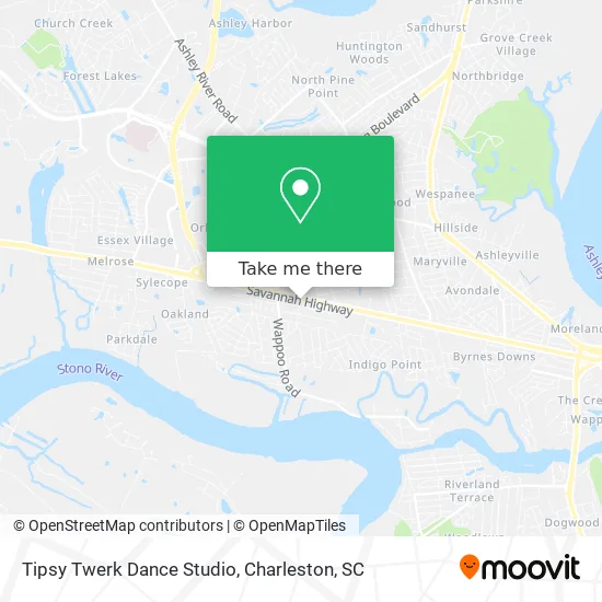 Tipsy Twerk Dance Studio map