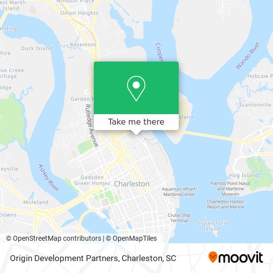 Mapa de Origin Development Partners