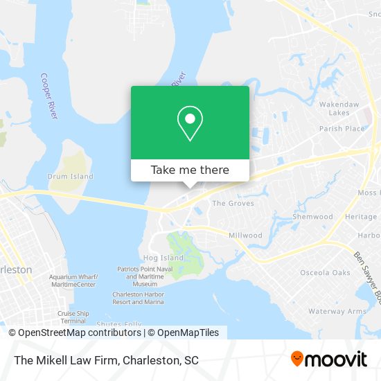 The Mikell Law Firm map