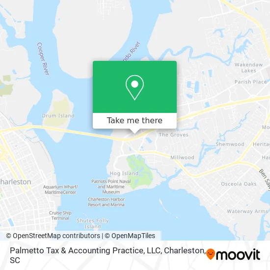 Mapa de Palmetto Tax & Accounting Practice, LLC