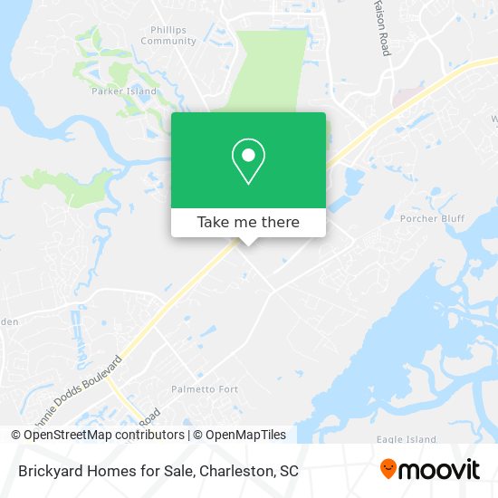 Mapa de Brickyard Homes for Sale