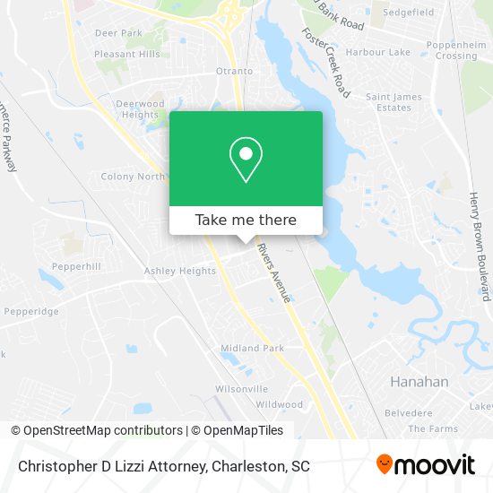 Mapa de Christopher D Lizzi Attorney