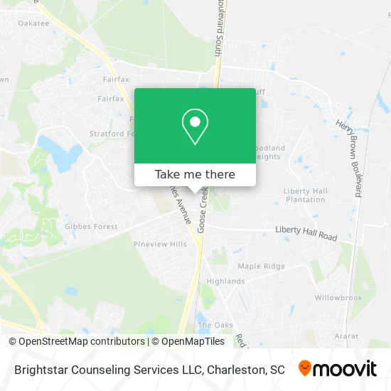 Brightstar Counseling Services LLC map