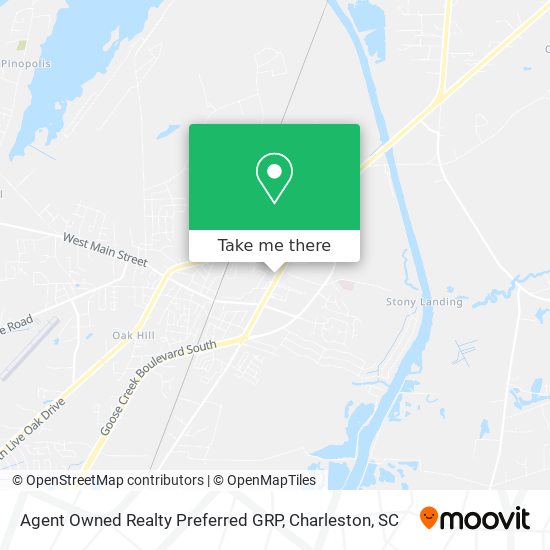 Mapa de Agent Owned Realty Preferred GRP