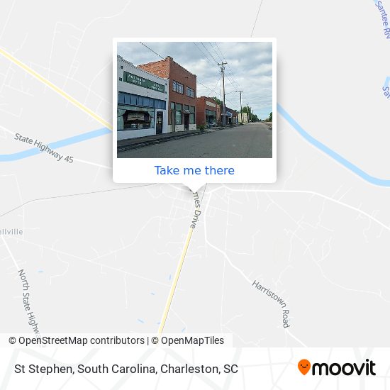 Mapa de St Stephen, South Carolina