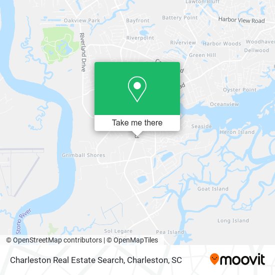 Mapa de Charleston Real Estate Search