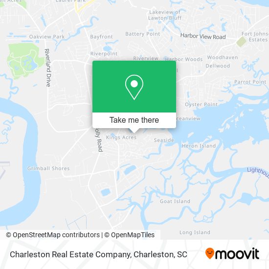 Mapa de Charleston Real Estate Company