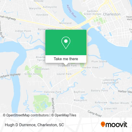 Hugh D Durrence map
