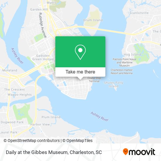 Mapa de Daily at the Gibbes Museum