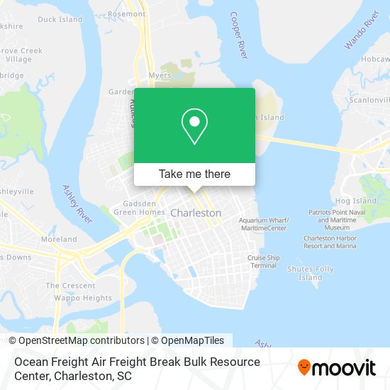 Ocean Freight Air Freight Break Bulk Resource Center map