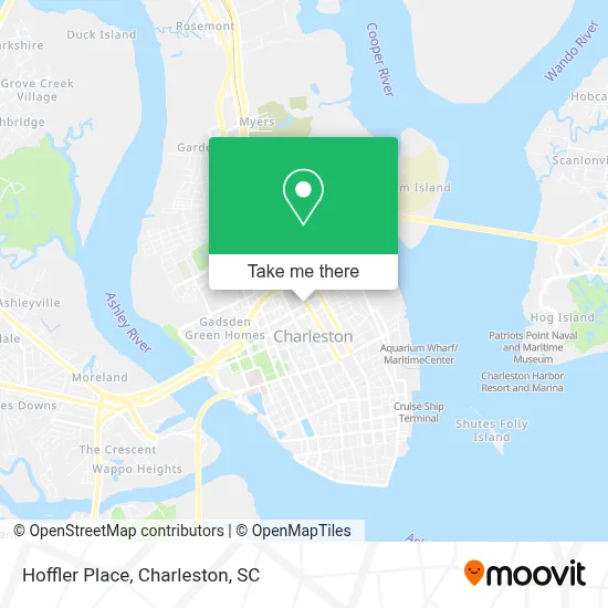 Hoffler Place map