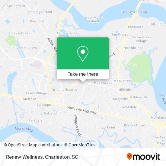 Renew Wellness map