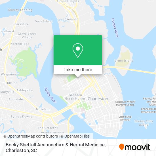 Mapa de Becky Sheftall Acupuncture & Herbal Medicine