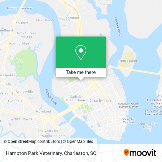 Mapa de Hampton Park Veterinary