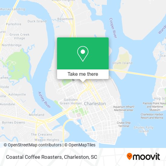 Mapa de Coastal Coffee Roasters