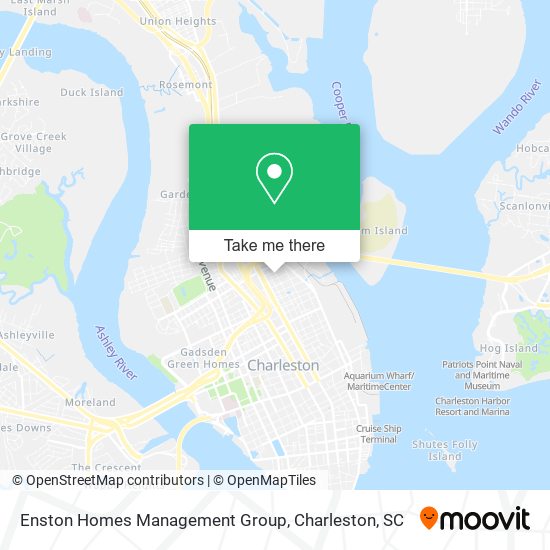 Enston Homes Management Group map