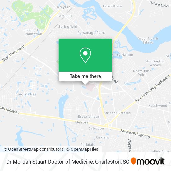 Mapa de Dr Morgan Stuart Doctor of Medicine