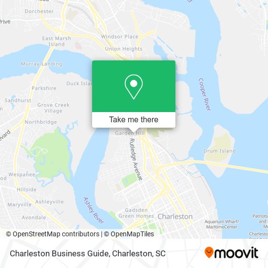 Mapa de Charleston Business Guide