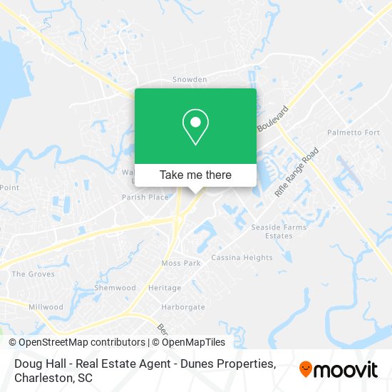 Mapa de Doug Hall - Real Estate Agent - Dunes Properties