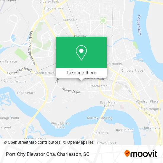 Port City Elevator Cha map