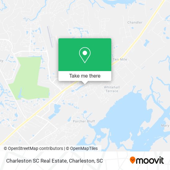 Mapa de Charleston SC Real Estate