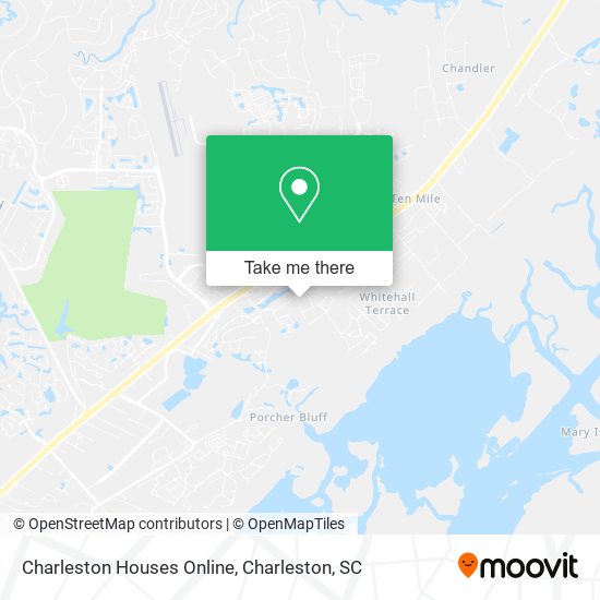 Mapa de Charleston Houses Online