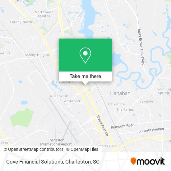 Mapa de Cove Financial Solutions