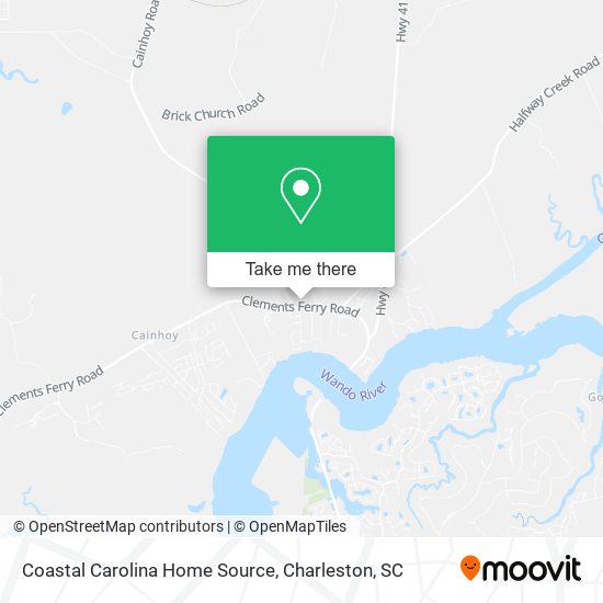 Mapa de Coastal Carolina Home Source