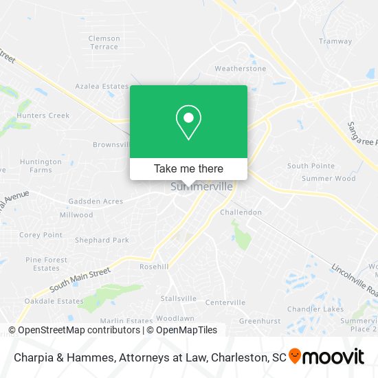 Mapa de Charpia & Hammes, Attorneys at Law