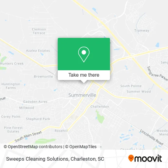 Mapa de Sweeps Cleaning Solutions
