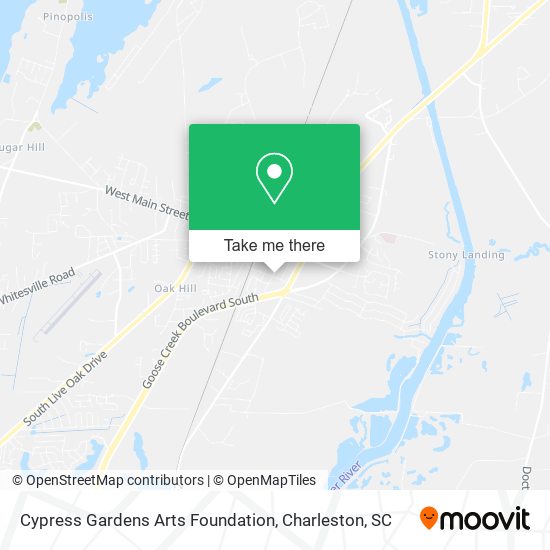 Cypress Gardens Arts Foundation map