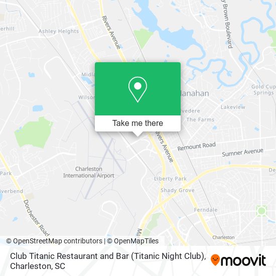 Mapa de Club Titanic Restaurant and Bar (Titanic Night Club)
